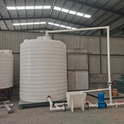 速凝劑復配循環(huán)設備10立方攪拌設備儲存罐