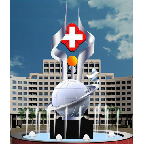 醫院不銹鋼雕塑