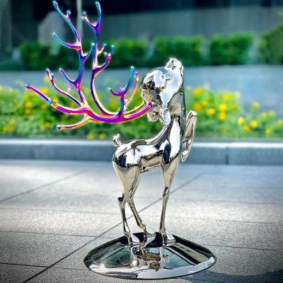 不銹鋼動物雕塑