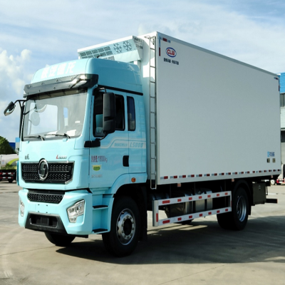 國(guó)六陜汽德龍L5000自動(dòng)檔6米8冷藏車