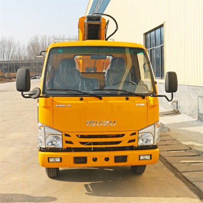 萬(wàn)強(qiáng) 12米藍(lán)牌高空作業(yè)車 園林高空施工車 高空作業(yè)施工車