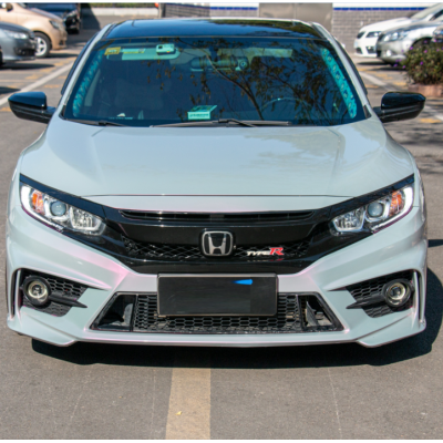 改色膜本田思域 雙色火山灰