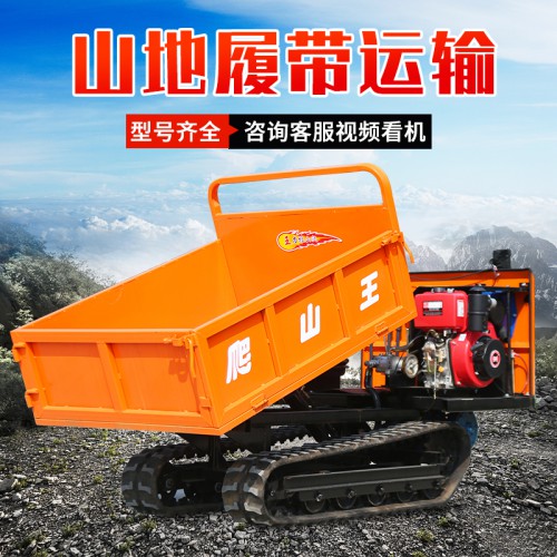 廣東履帶運輸車拉木材干工程