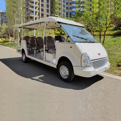 五菱14座燃油觀光車(chē) 景區(qū)游客接待車(chē) 優(yōu)質(zhì)觀光車(chē)