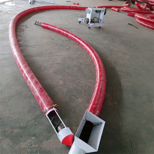 小型軟管吸糧機(jī) 小麥自動裝車抽糧機(jī) 沙子飼料螺旋輸送機(jī)