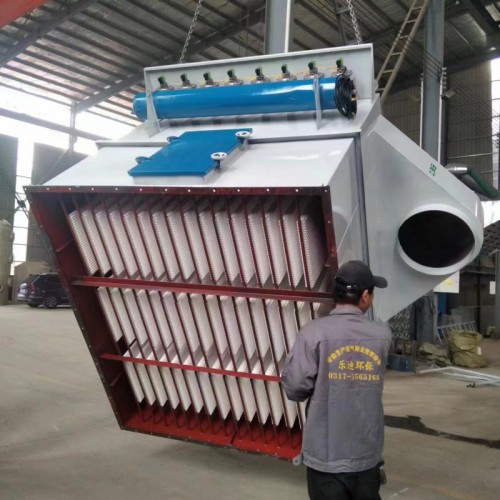 燒結(jié)板除塵器處理含有水蒸氣潮濕粉塵防爆燒結(jié)板除塵器樂(lè)迪環(huán)保