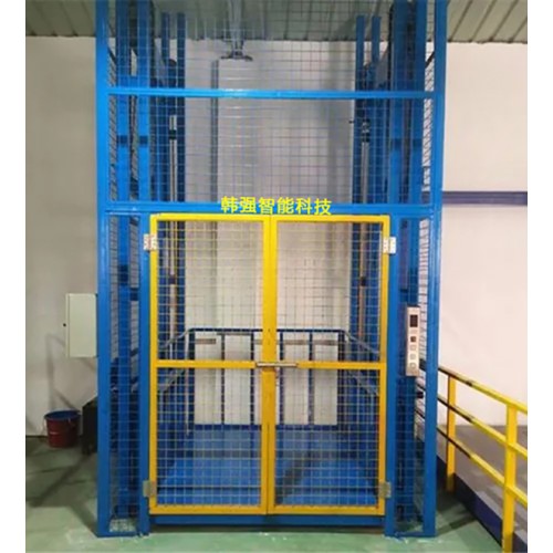 倉庫用小型導(dǎo)軌簡易2噸液壓升降貨梯定制廠房貨物提升機(jī)裝卸平臺