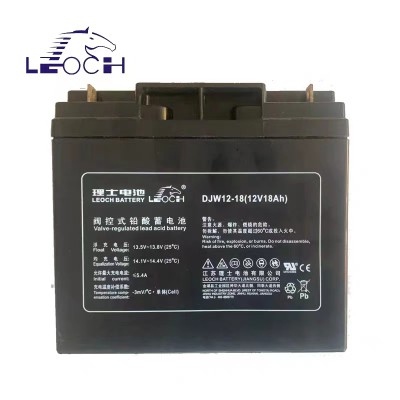理·士蓄電池DJW12-18 消防電梯門禁醫療設備路燈用