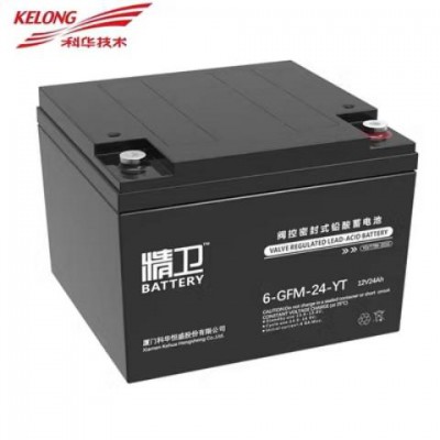 科·華精衛蓄電池6-GFM-24-YT免維護 12V24AH