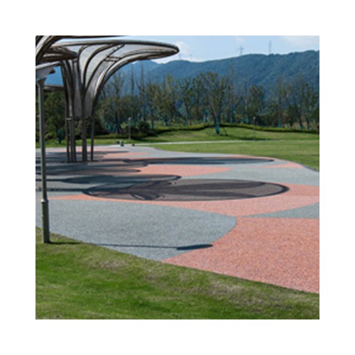 膠粘石透水地坪