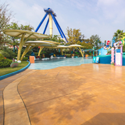 礫石聚合物地面