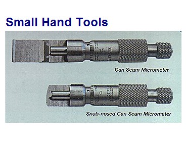 商品名稱：Can Seam Micrometers